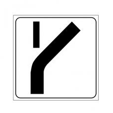 Cartelli indicante andamento della strada, modello 7b